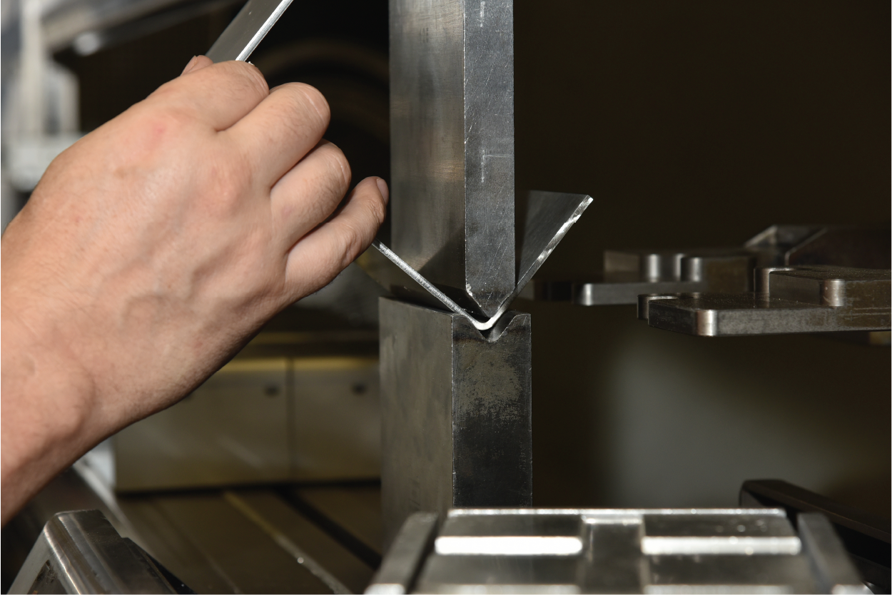 steel bending and fabrication part