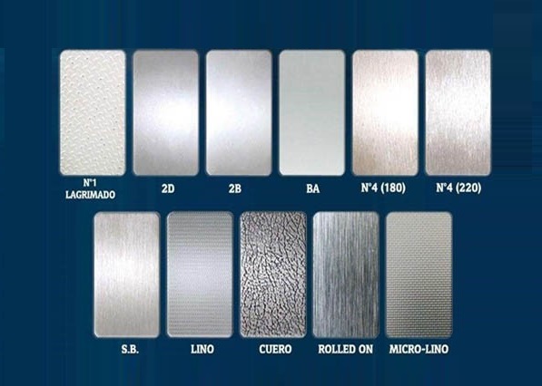 steel finish types
