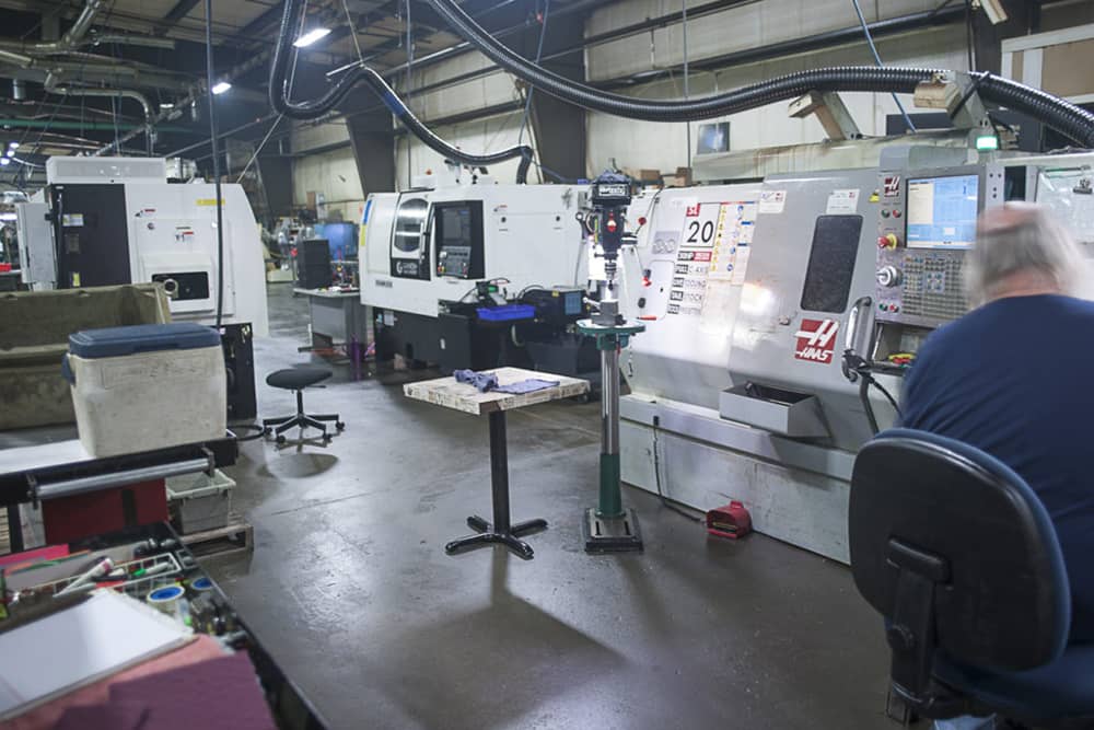 swiss turning machine shop