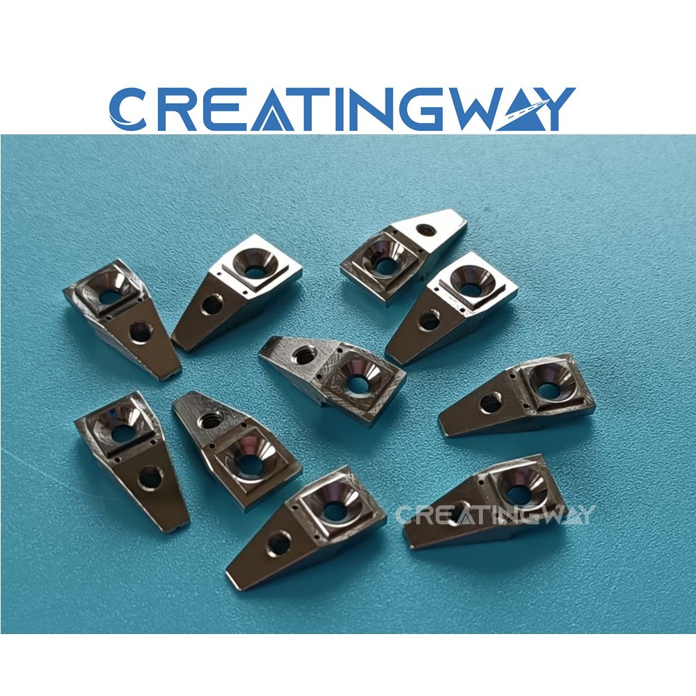 titanium metal polish part