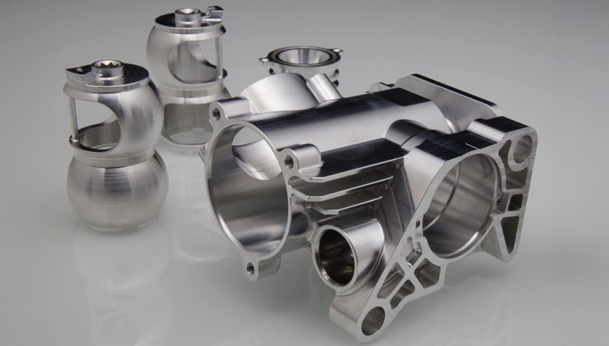 titanium metal polish part