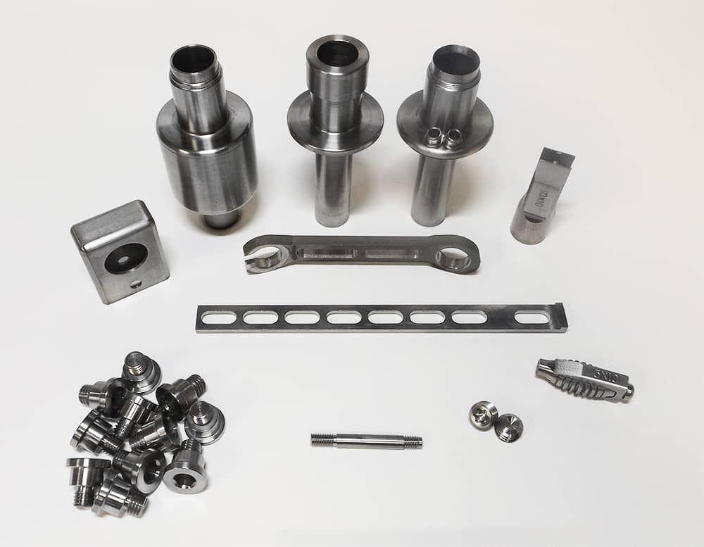 titanium turned parts