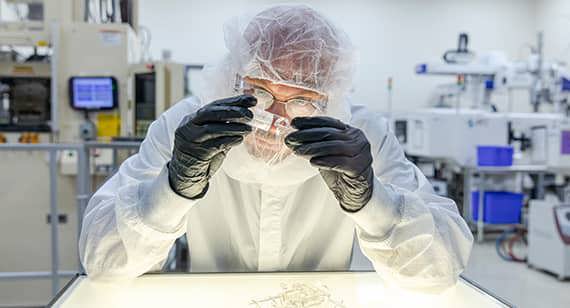 turning of medical parts part