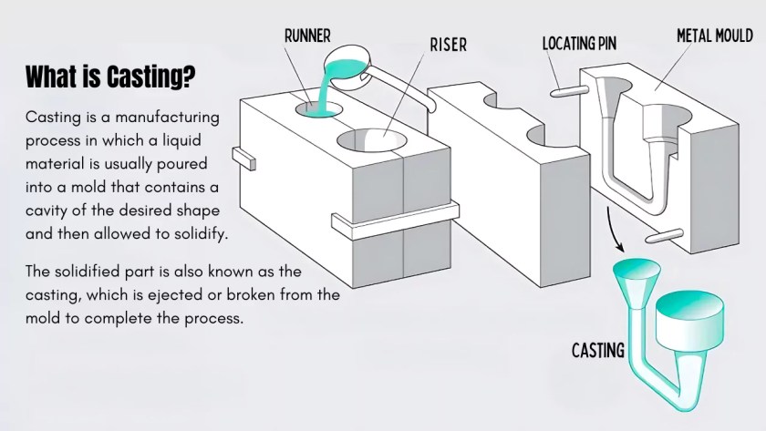 types of metal castings