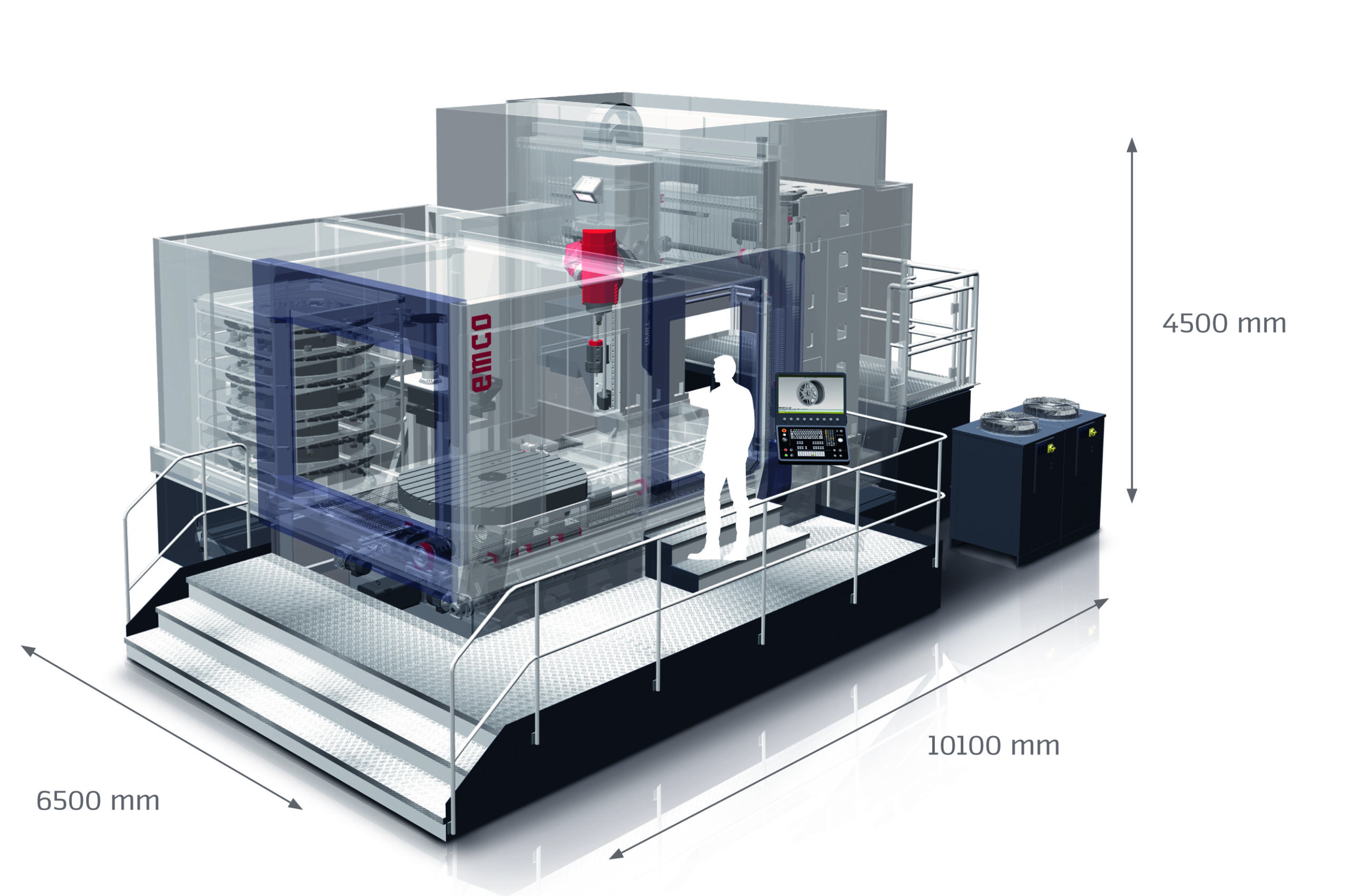 universal machining center