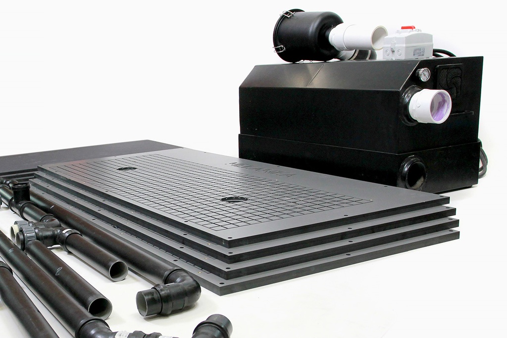 vacuum pump cnc table