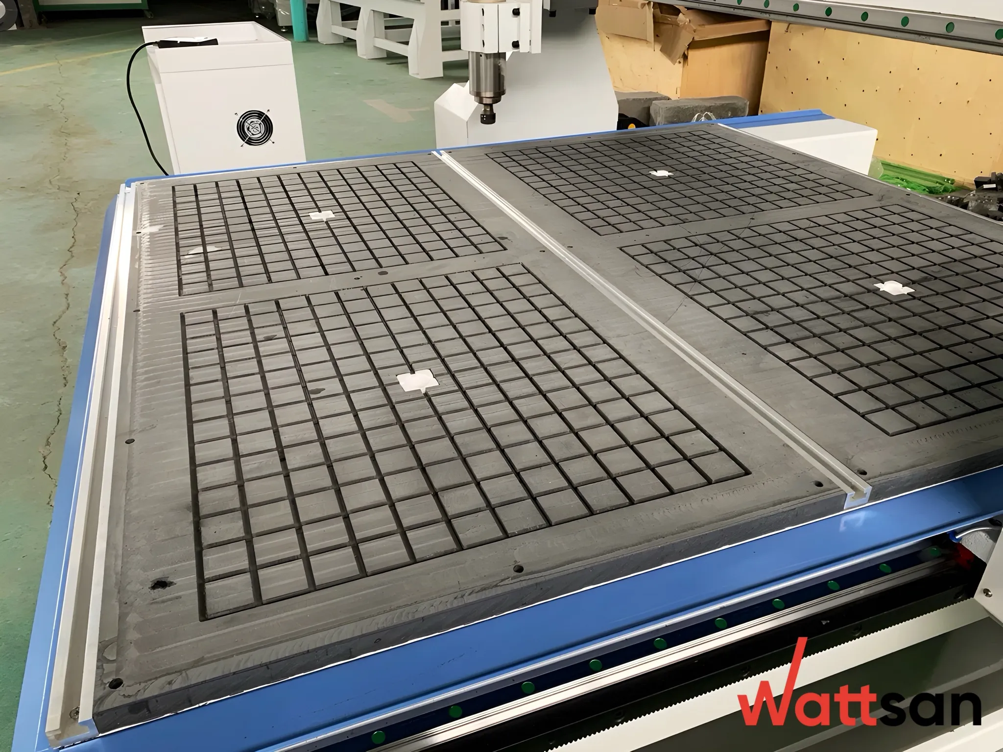 vacuum pump cnc table