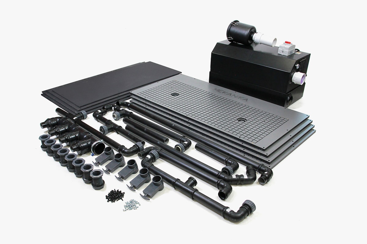 vacuum pump cnc table