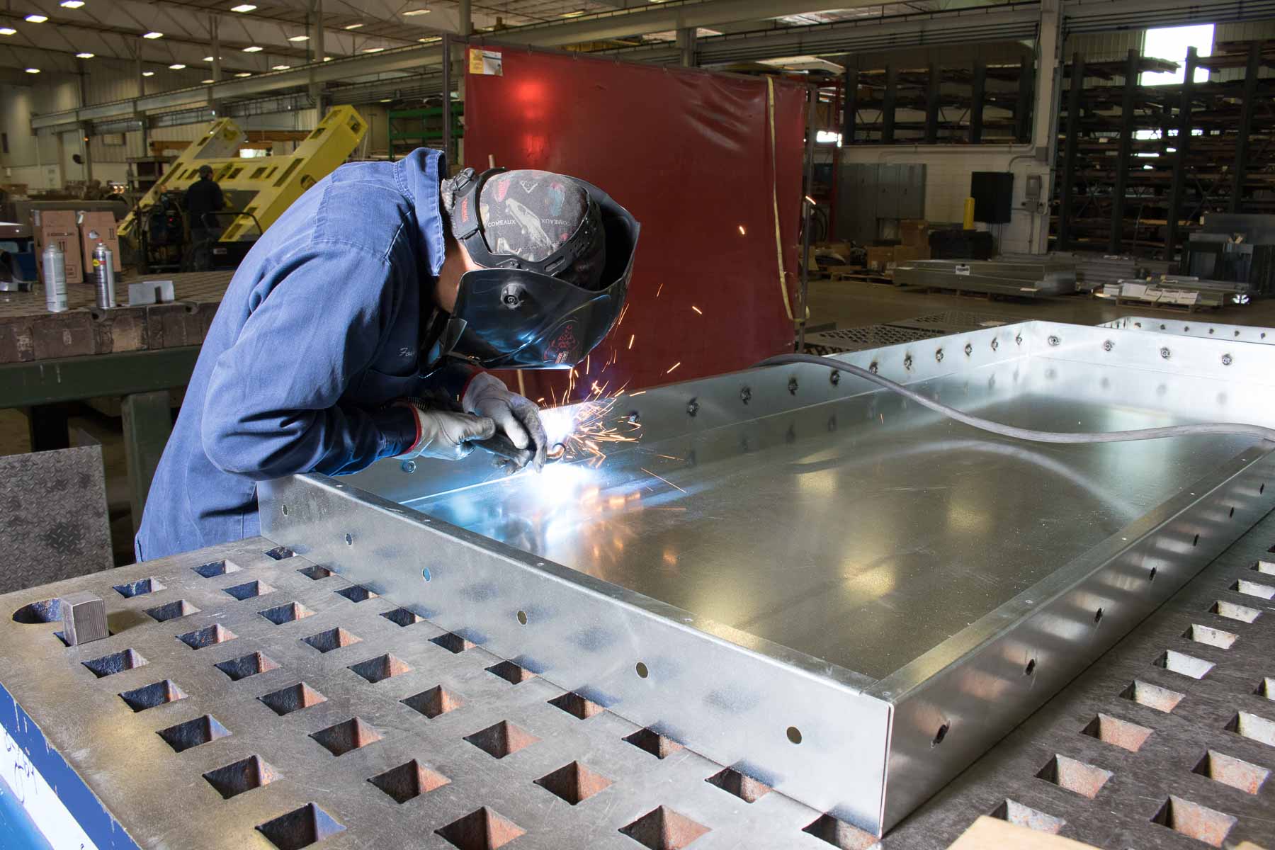 welding sheet steel