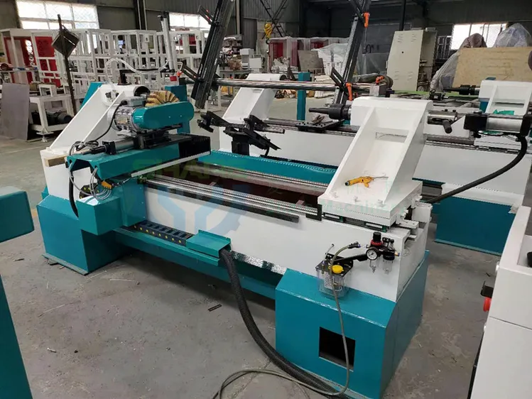 wooden turning machine